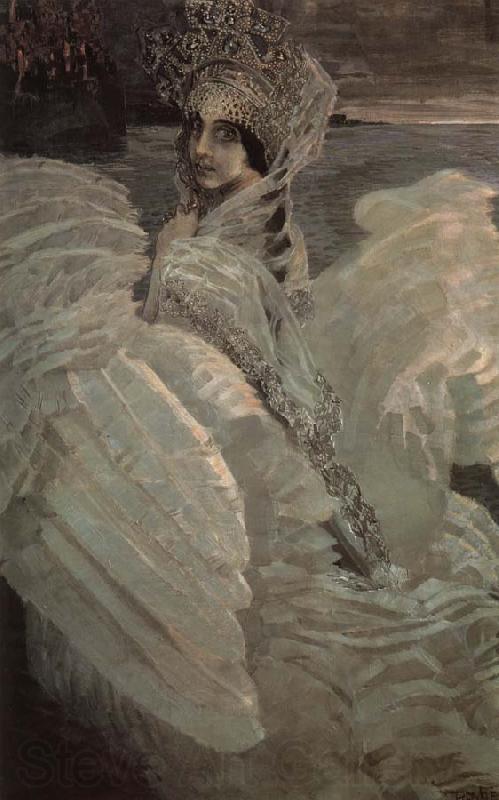 Mikhail Vrubel The Swan Princess France oil painting art